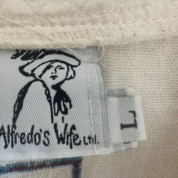 Alfredos‎ Wife Jacket Aztec Southwestern Embroidered Patchwork Boho Colorful - Picture 16 of 16